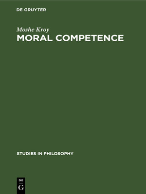 cover image of Moral Competence